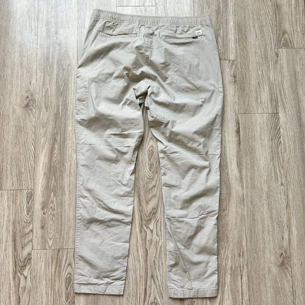 Vuori Men's Ripstop Pants in Sesame Beige 32" Size L/XL - Picture 10 of 12